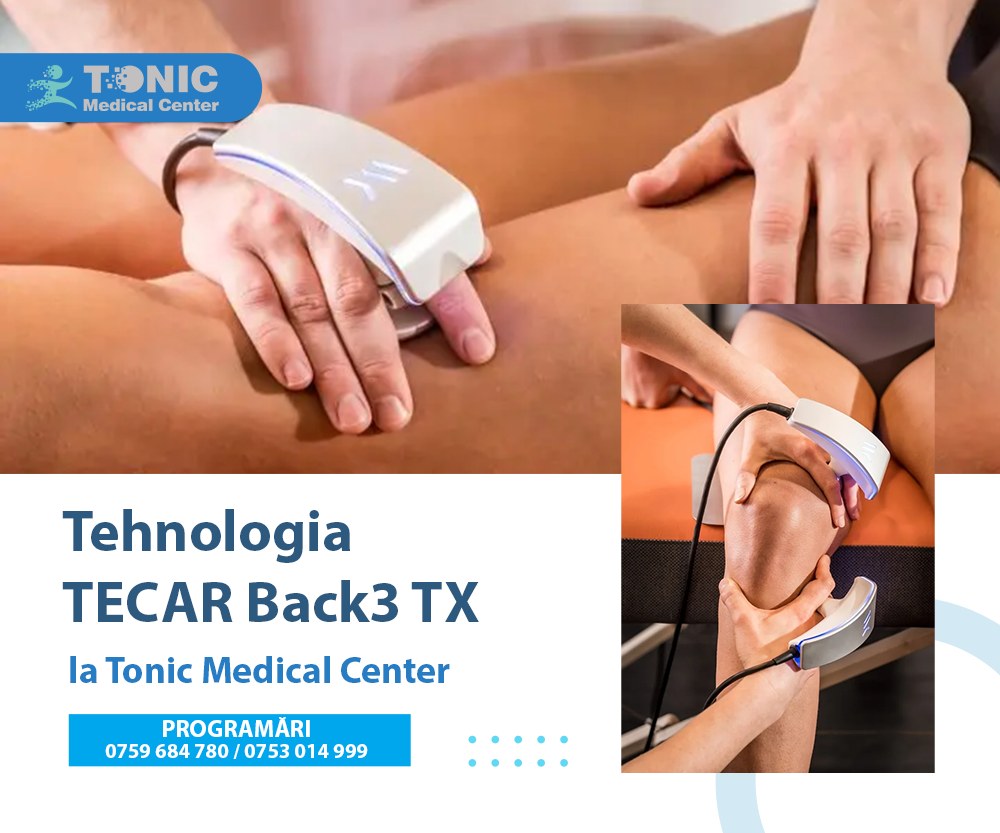 Tehnologia TECAR Back3 TX la Tonic Medical Center